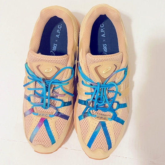 Asics Running x APC Gel-Sonoma 15-50 Beige Blue Dune New Men Shoes 1203A226-200 - Picture 5 of 10